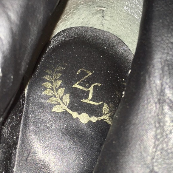 Z&L knee high suede boots black sz 9.5 in EUC - Picture 8 of 9